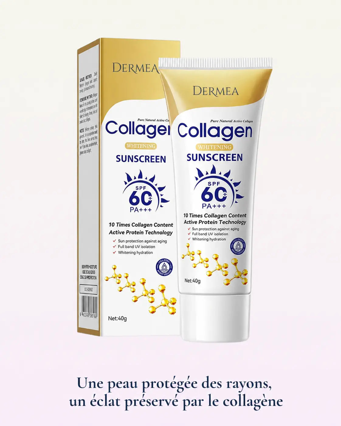 Crème solaire collagène SPF60+ Ultra Protecteur