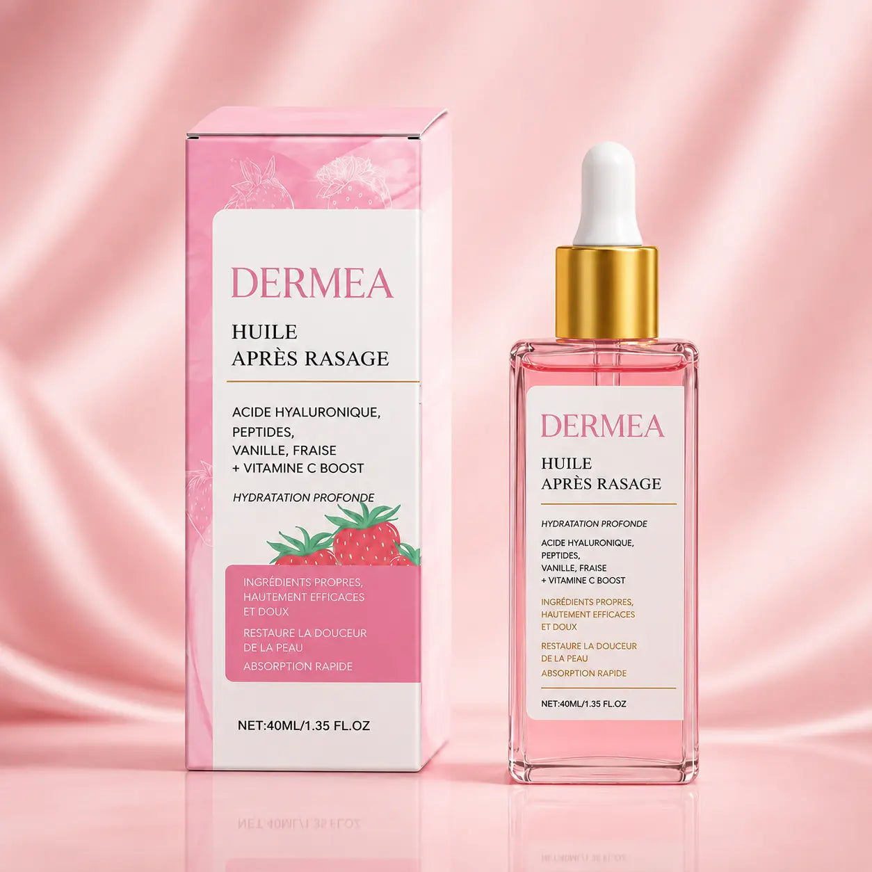 Huile apaisante après-rasage naturelle (40ml)